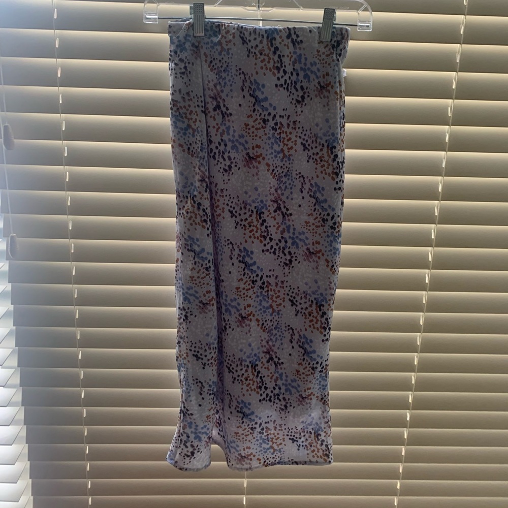 Knee length skirt